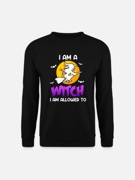 Halloween Witch - Unisex Sweatshirt - black