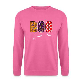 Boo Halloween - Unisex Pullover - Pink - Vorne