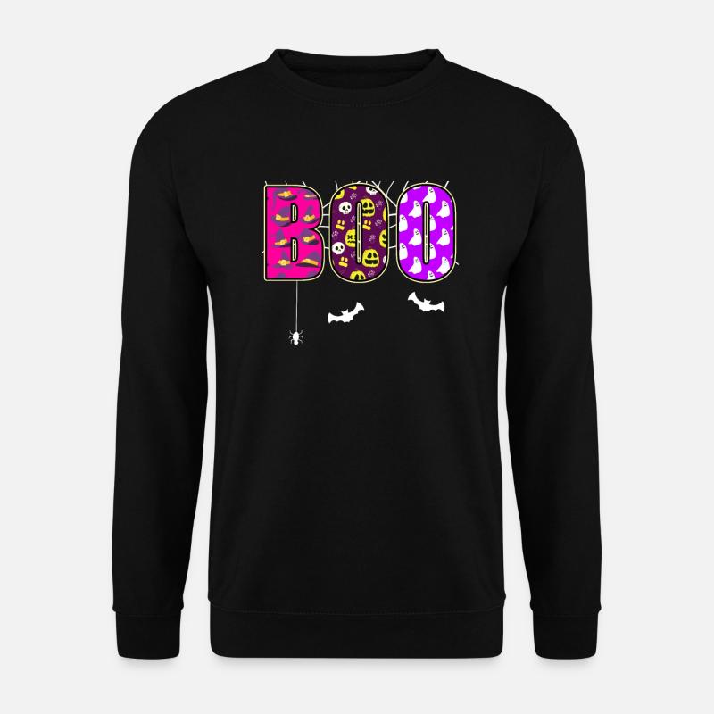 Boo Halloween - Unisex Sweatshirt - black