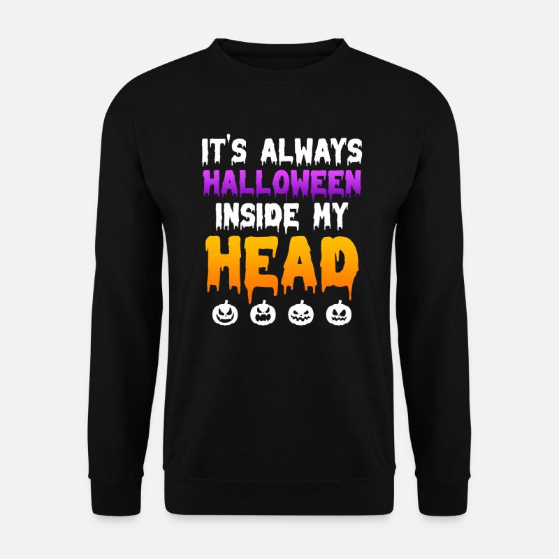 Happy Halloween Fan - Unisex Sweatshirt - black