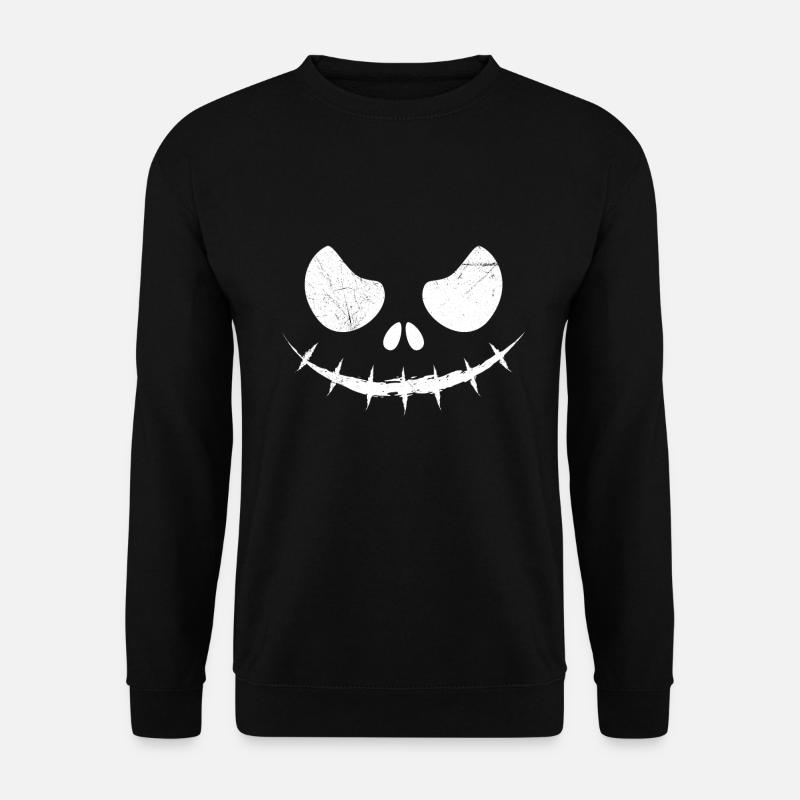 Bone Face Halloween - Sweat-shirt Unisexe - noir