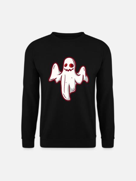 Ghost Hour Ghost Halloween - Unisex Sweatshirt - black