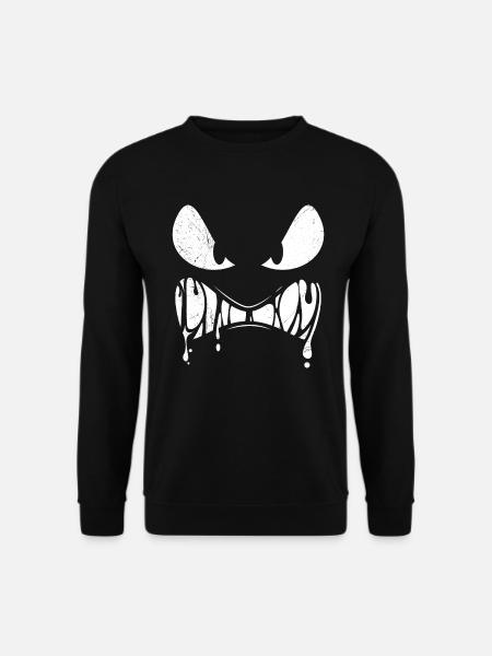Monster Mask Halloween - Unisex Sweatshirt - black