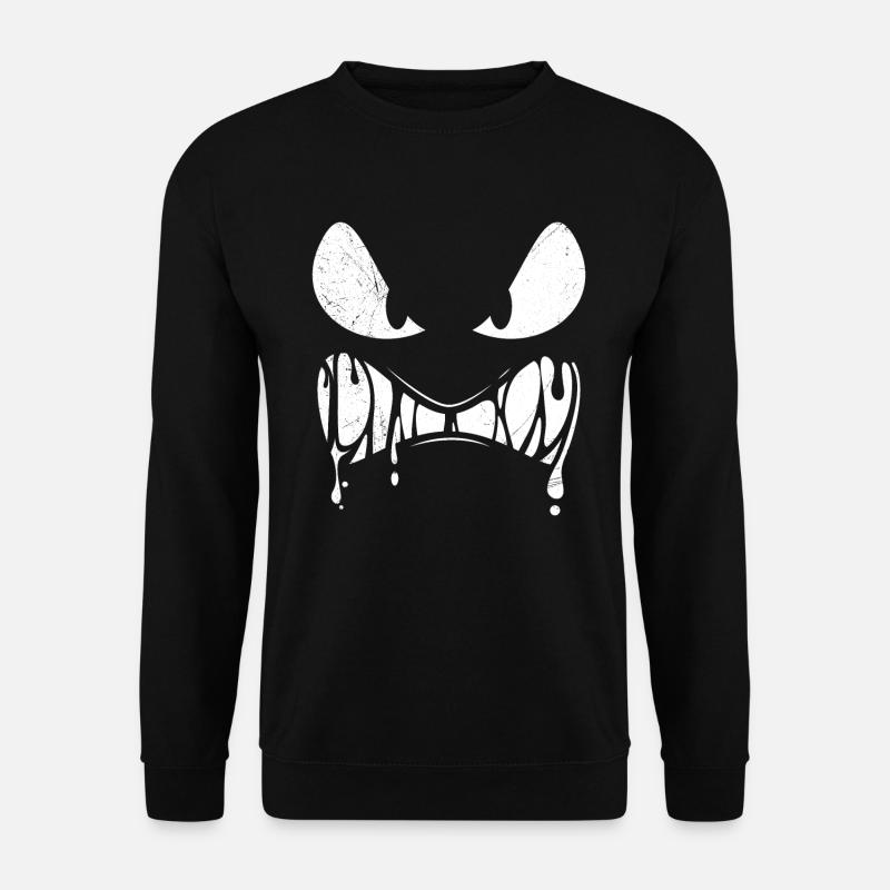 Monster Mask Halloween - Unisex Sweatshirt - black