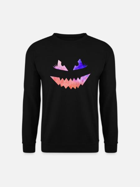 Masque effrayant Halloween - Sweat-shirt Unisexe - noir