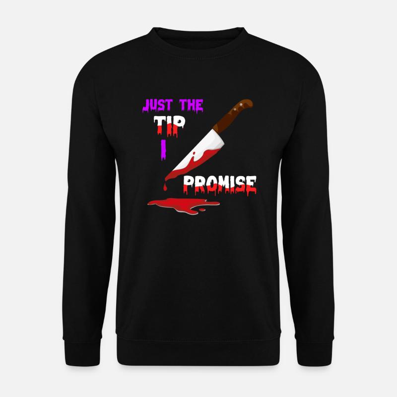 Serial Killer Knife Halloween - Unisex Sweatshirt - black
