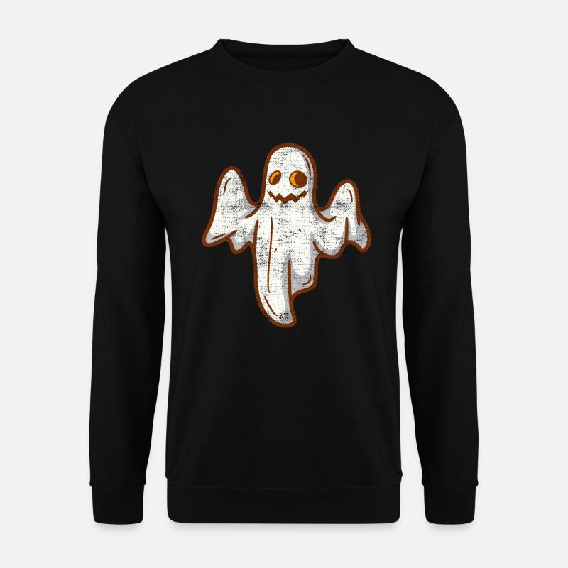 Ghost Hour Ghost Halloween - Unisex Sweatshirt - black