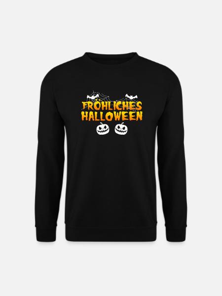 Fröhliches Halloween - Unisex Pullover - Schwarz
