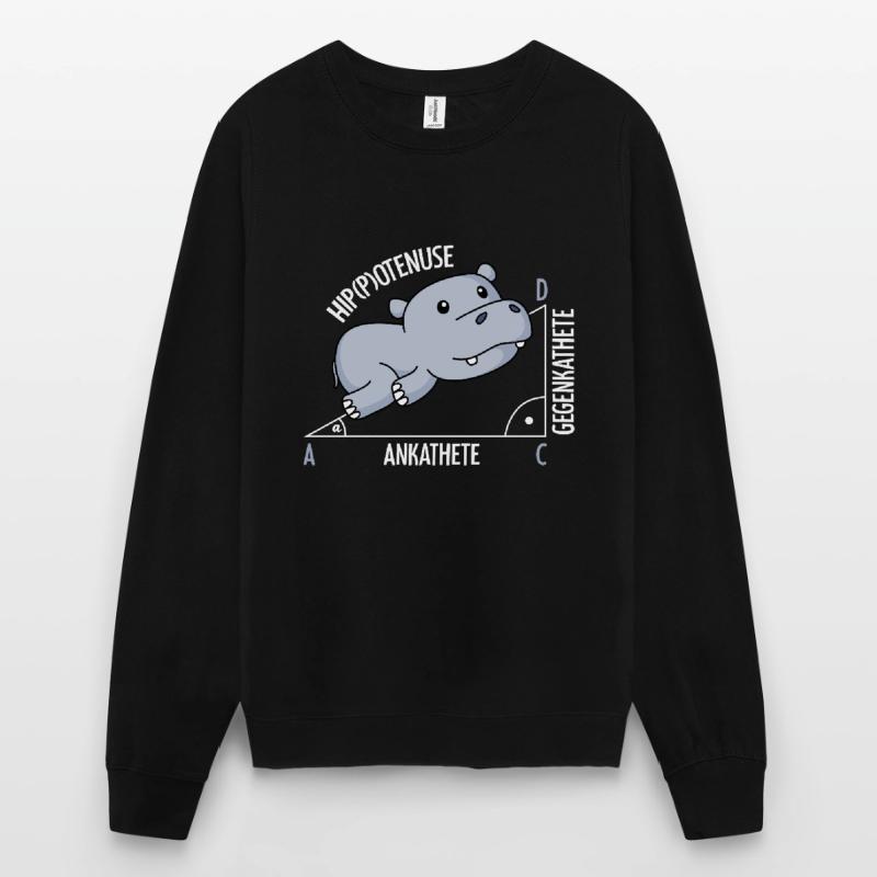 Mathematics Hippotenuse fun math Unisex Sweatshirt