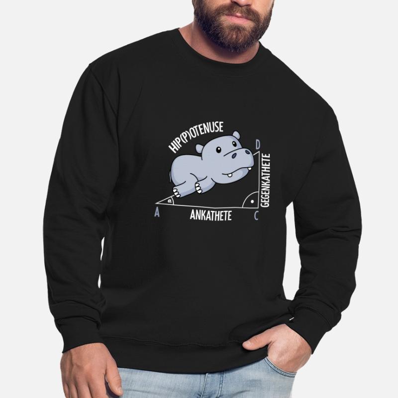 Mathematics Hippotenuse fun math Unisex Sweatshirt