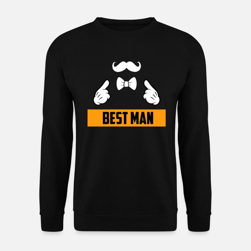 Best man wedding - Unisex Sweatshirt - black