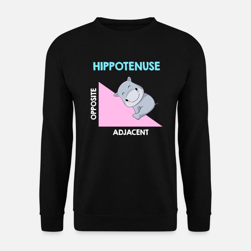 Hippotenuse Algebra Analysis - Unisex Sweatshirt - black