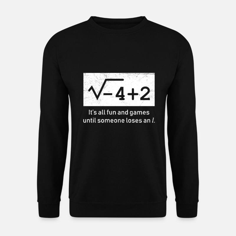 Mathématiques complexes - Sweat-shirt Unisexe - noir