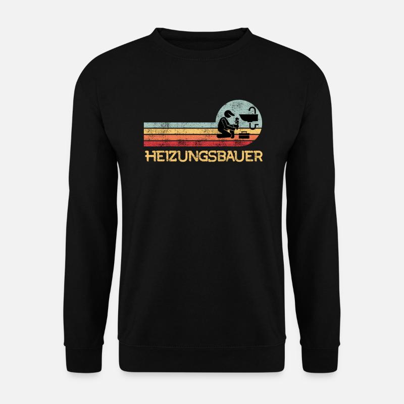 Heizungsbauer Klempner Spengler - Unisex Pullover - Schwarz