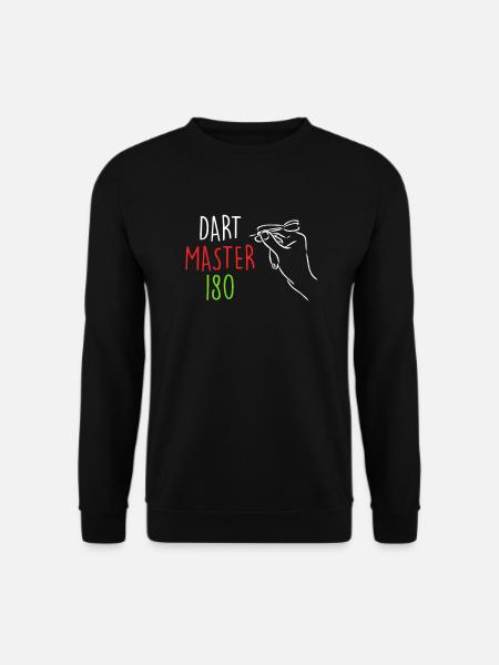 Dart Master 180 in Darts - Unisex Sweatshirt - black