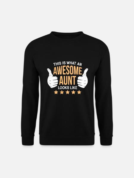 Beste tante i verden Familien onkel tante - Genser unisex - svart