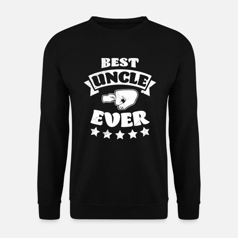 Bester Onkel ever - Unisex Pullover - Schwarz