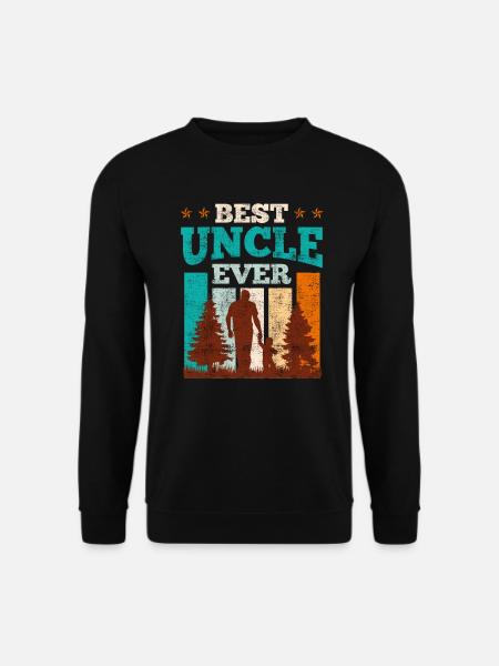 Best Uncle ever Uncle - Unisex Sweatshirt - black