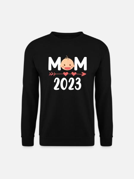 Werdende Mama 2024 Mutter 2023 Schwanger - Unisex Pullover - Schwarz