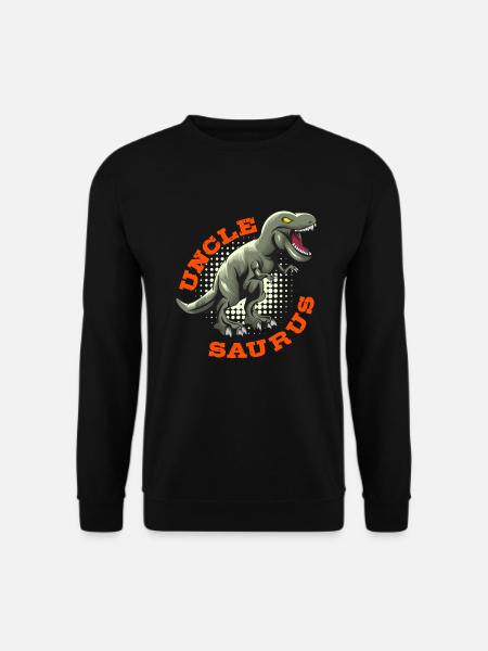 Uncle Saurus - Unisex Sweatshirt - black