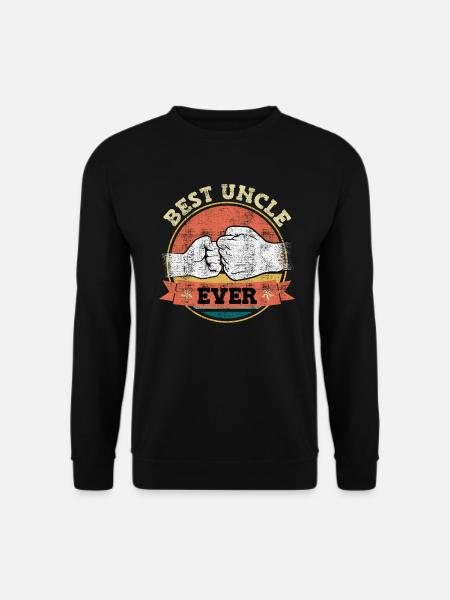 Best Uncle ever - Unisex Sweatshirt - black