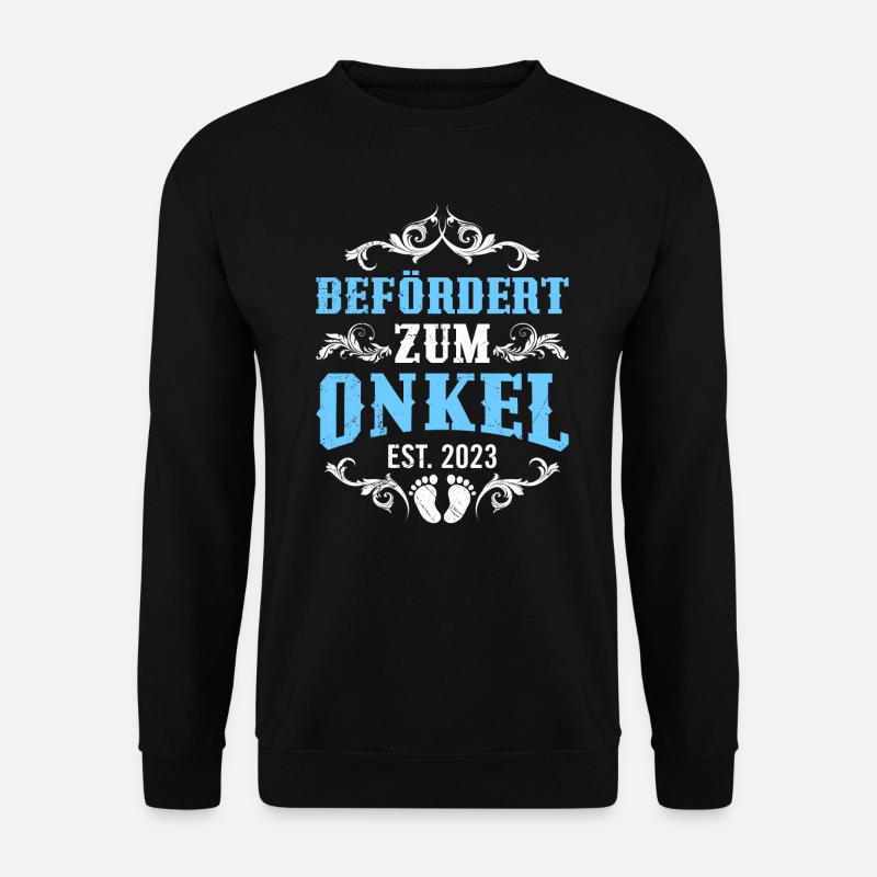 Onkel 2023 - Unisex Pullover - Schwarz