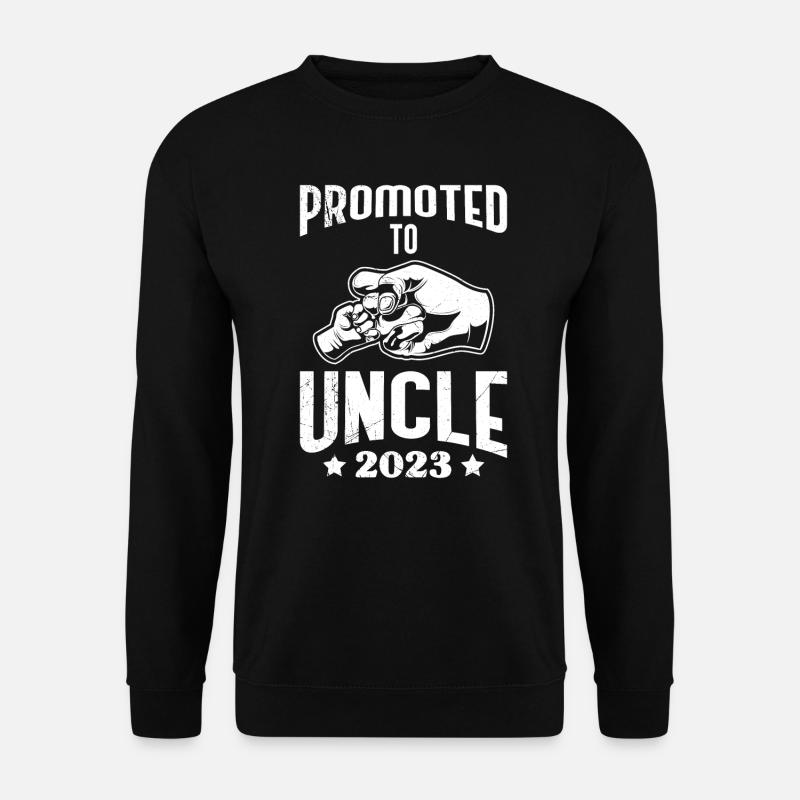Promoted to Uncle 2023 - Unisex Sweatshirt - black