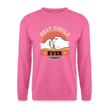 Best Uncle Ever - Unisex Sweatshirt - pink - Front
