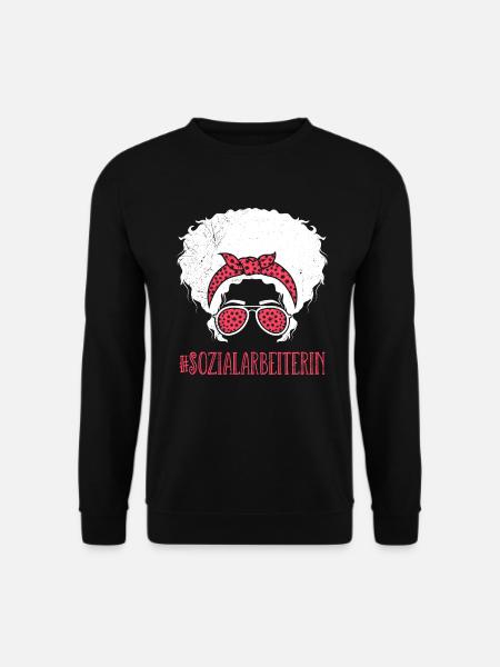 Sozialarbeiter Ich bin Sozialarbeiterin - Unisex Pullover - Schwarz