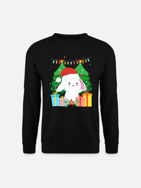 Cute Haase Christmas Tree - Unisex Sweatshirt - black