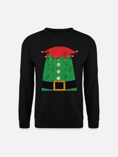 Elven Costume Elf - Unisex Sweatshirt - black