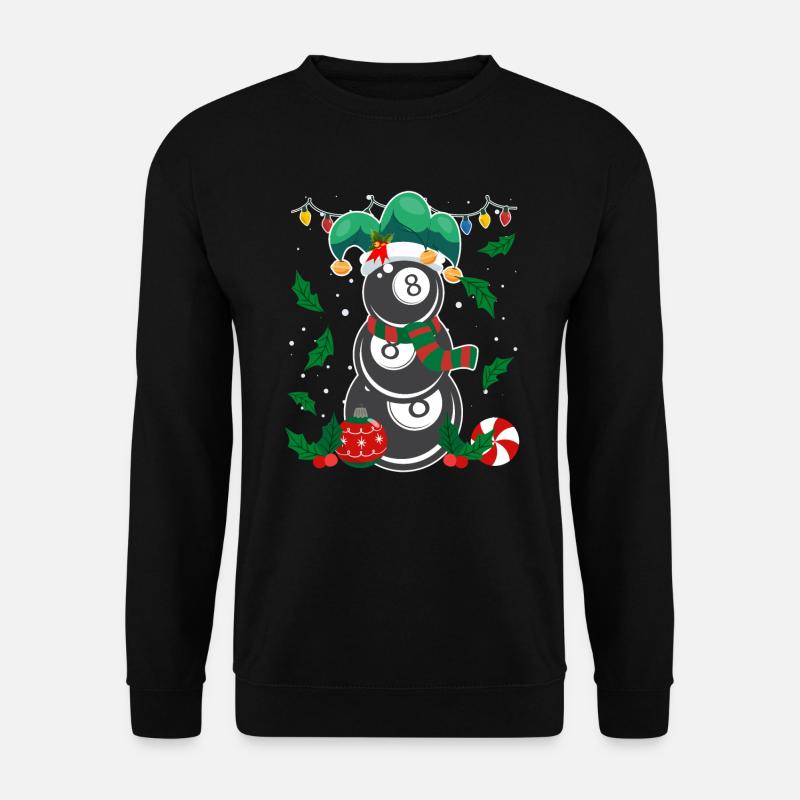 Billard à 8 balles - Sweat-shirt Unisexe - noir