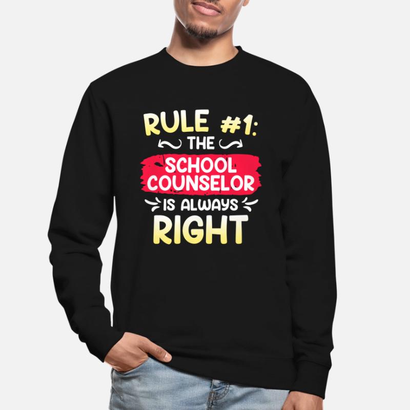 Règle n°1 il a raison le compagnon d’école Sweat-shirt Unisexe