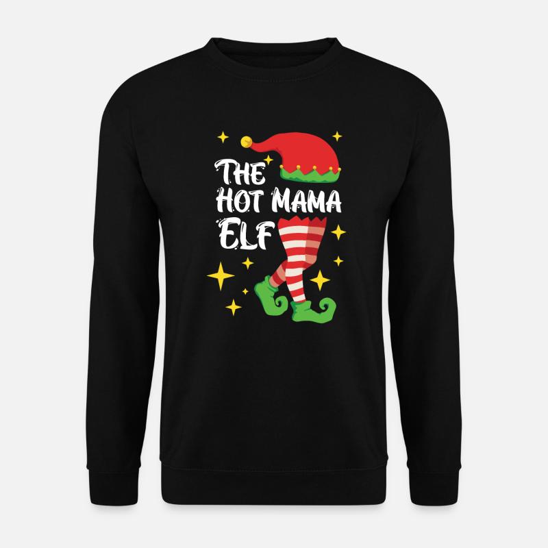 The Elf Mutter Elfe - Unisex Pullover - Schwarz