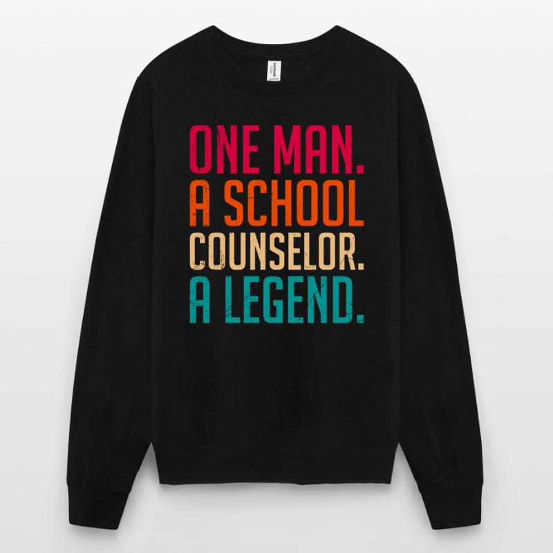 Ein Mann Eine Legende Ein Schulbegleiter Unisex Pullover
