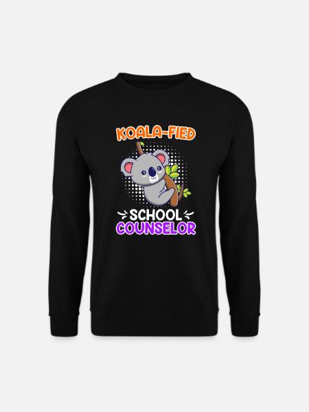 Koala - compagnon d’école qualifié fied - Sweat-shirt Unisexe - noir