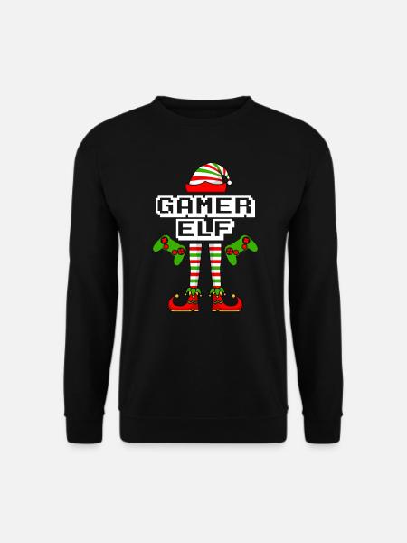 Gamer Elfe Gaming - Unisex Sweatshirt - black