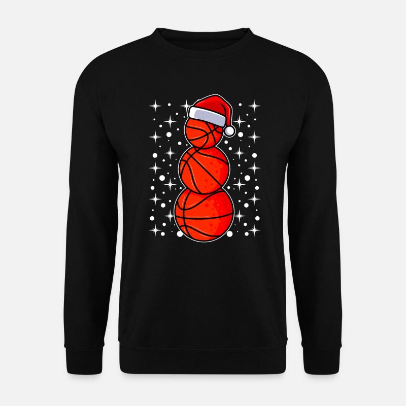 Basketballer Basketball Spieler Basketballer - Unisex Pullover - Schwarz