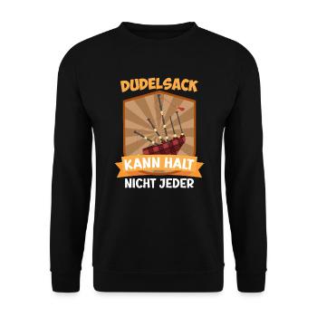 Not every musician can do that - Unisex Sweatshirt - black - Front - Alina (178cm) & Michal (187cm)