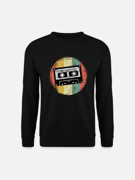 Radio Kinder aus den 90er Walkman Kassetten - Unisex Pullover - Schwarz