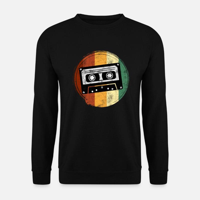 Radio Kinder aus den 90er Walkman Kassetten - Unisex Pullover - Schwarz