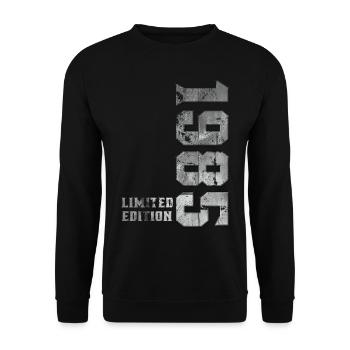 1985 Vintage Edition Limitée - Sweat-shirt Unisexe - noir - Devant - Alina (178cm) & Michal (187cm)