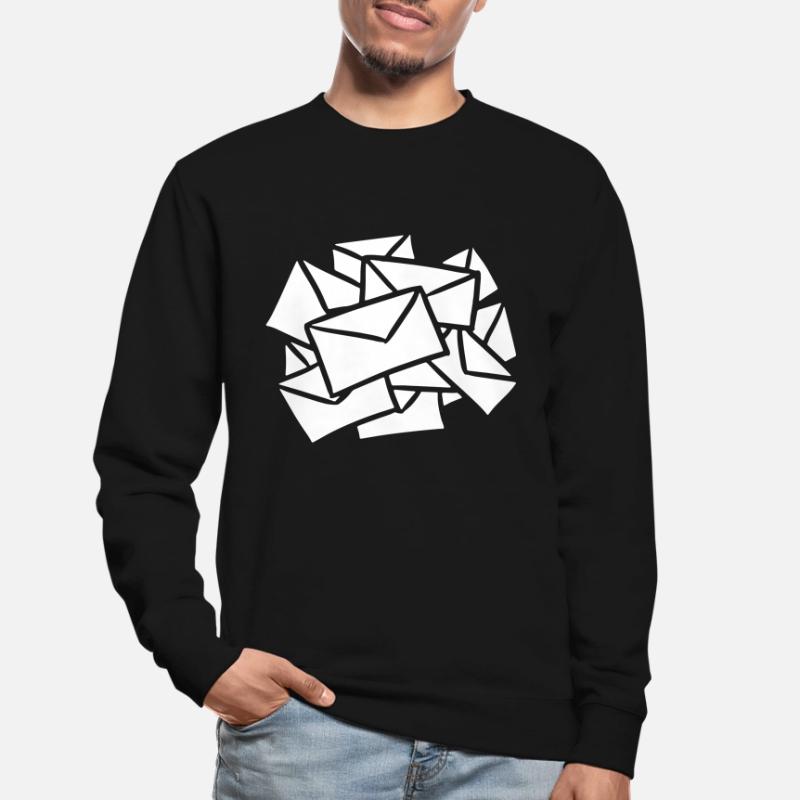 Lettres Nouvelles Poste Boîte de réception message mail Sweat-shirt Unisexe