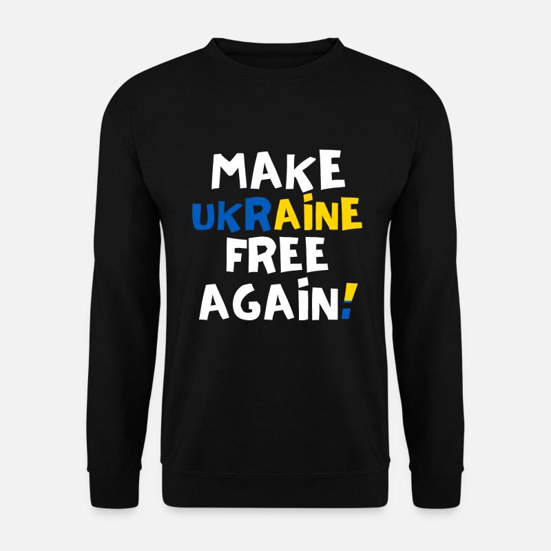 Free Ukraine - Unisex Sweatshirt - black