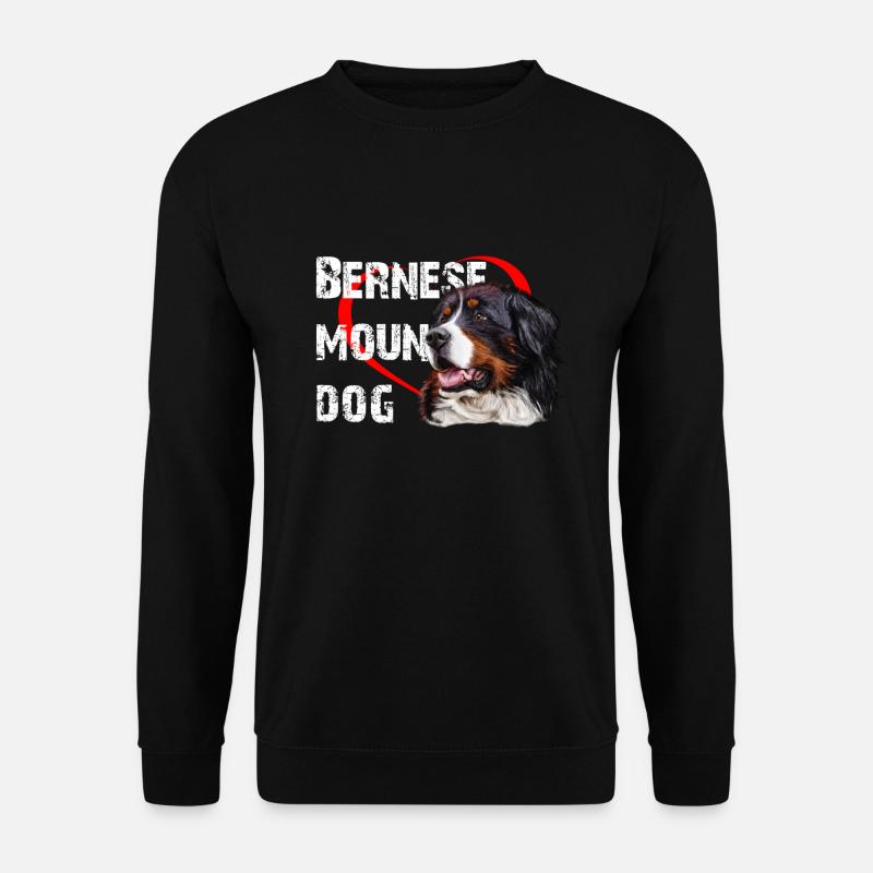 Bernese mountain dog - Unisex Sweatshirt - black