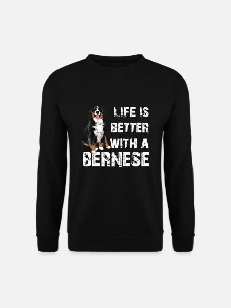 Bernese Mountain Dog - Unisex Sweatshirt - black