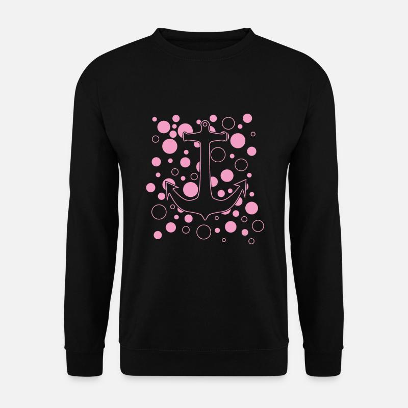 Anker - Unisex Pullover - Schwarz