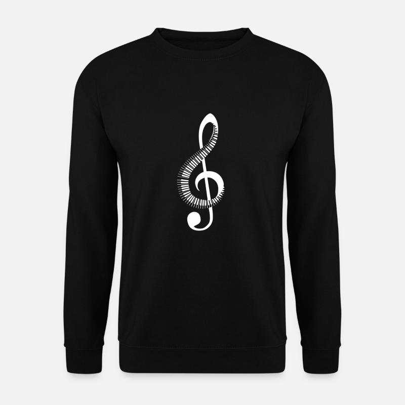 Musik Note - Unisex Pullover - Schwarz