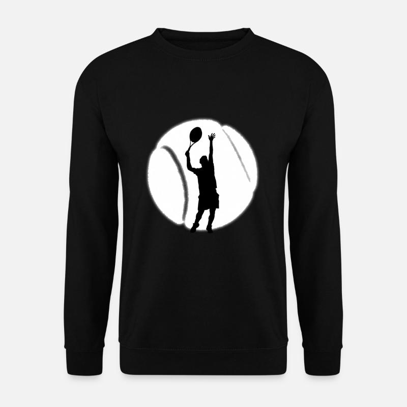 Tennis - Unisex Pullover - Schwarz