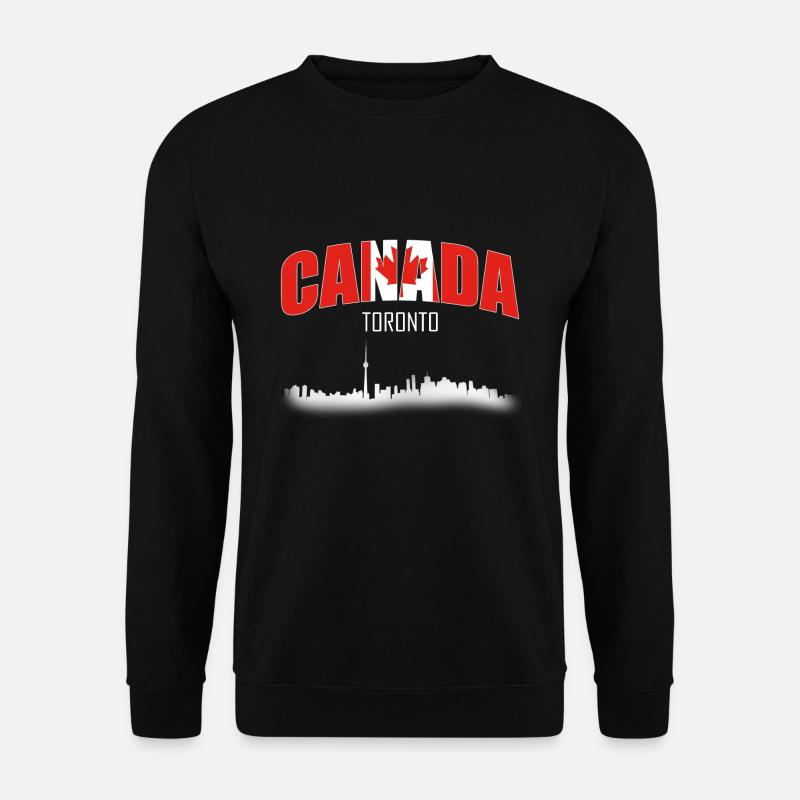 Canada Toronto - Unisex Pullover - Schwarz